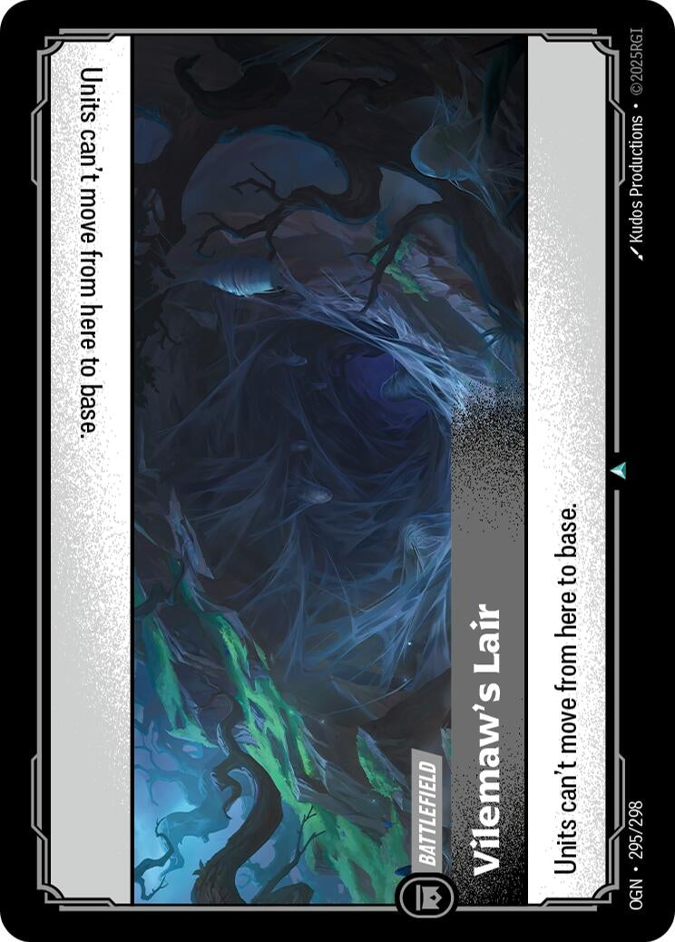 Image for Vilemaw's Lair (295/298) - Riftbound: League of Legends Trading Card Game