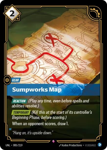 Image for Sumpworks Map (085/219) - Riftbound: League of Legends Trading Card Game