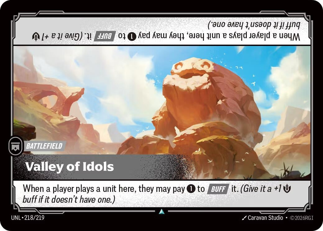 Image for Valley of Idols (218/219) - Riftbound: League of Legends Trading Card Game