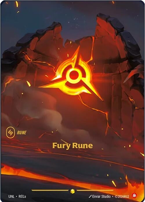 Image for Fury Rune (R01a) (R01a) - Riftbound: League of Legends Trading Card Game