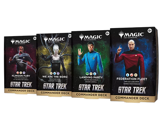 (PO) Star Trek™ Commander Bundle (Set of 4)