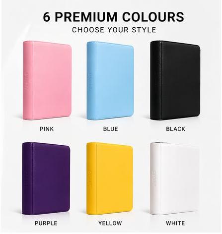 Odyssey 3x3 zip up binder (540 slots)