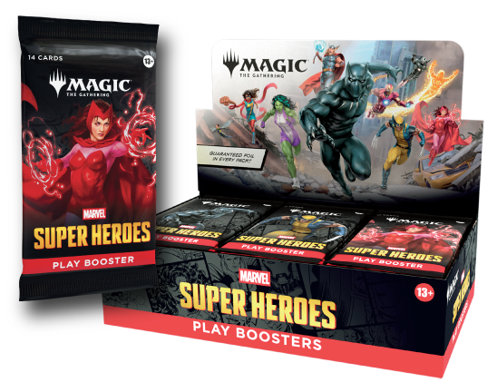 (Preorder) Marvel Super Heroes Booster Box