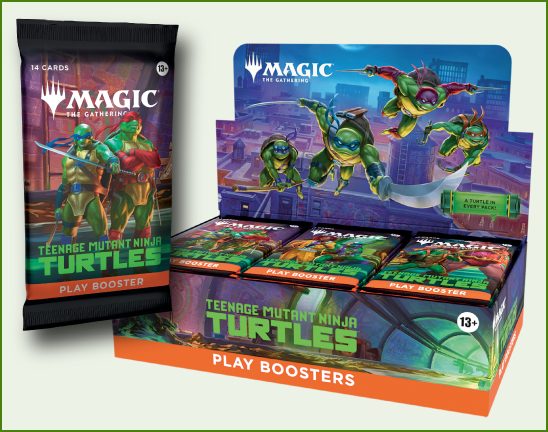Teenage Mutant Ninja Turtles Play Boosters Box