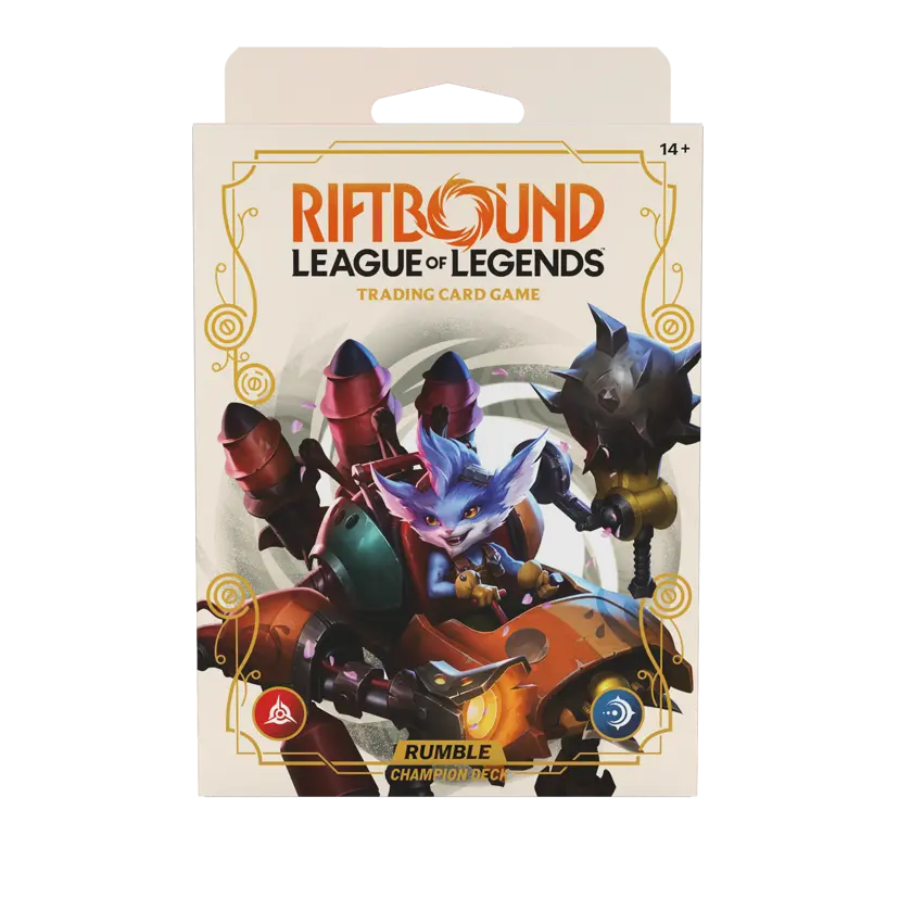 Riftbound: Spiritforged Champion Deck: Rumble - ENG