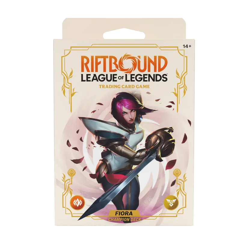 Riftbound: Spiritforged Champion Deck: Fiora - ENG
