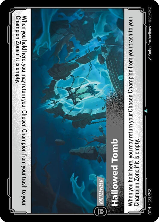 Image for Hallowed Tomb (281/298) - Riftbound: League of Legends Trading Card Game