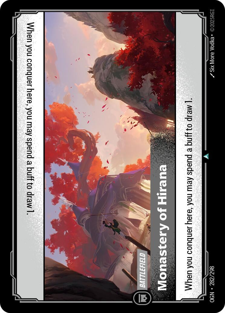 Image for Monastery of Hirana (282/298) - Riftbound: League of Legends Trading Card Game