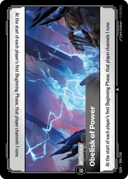 Image for Obelisk of Power (284/298) - Riftbound: League of Legends Trading Card Game