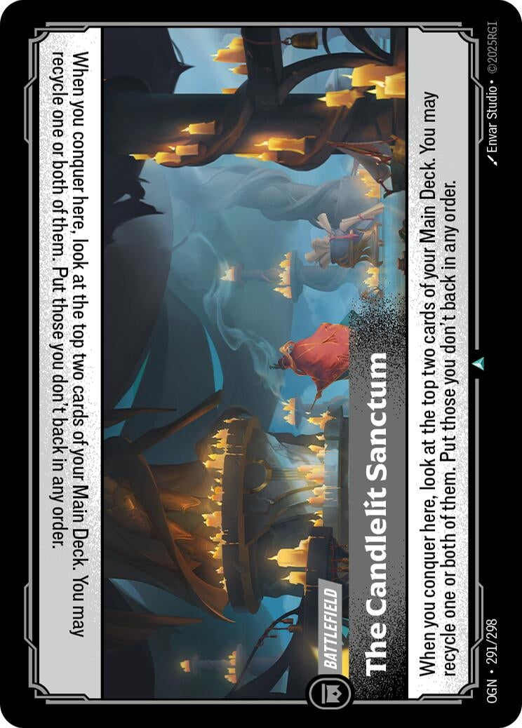 Image for The Candlelit Sanctum (291/298) - Riftbound: League of Legends Trading Card Game