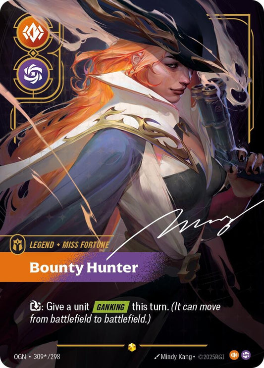 Image for Miss Fortune - Bounty Hunter (Signature) (309*/298) - Riftbound: League of Legends Trading Card Game