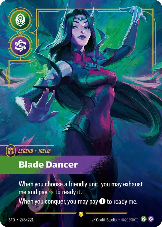 Image for Irelia - Blade Dancer (Overnumbered) (246/221) - Riftbound: League of Legends Trading Card Game