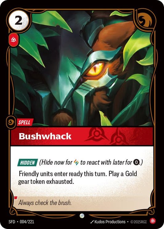 Image for Bushwhack (004/221) - Riftbound: League of Legends Trading Card Game