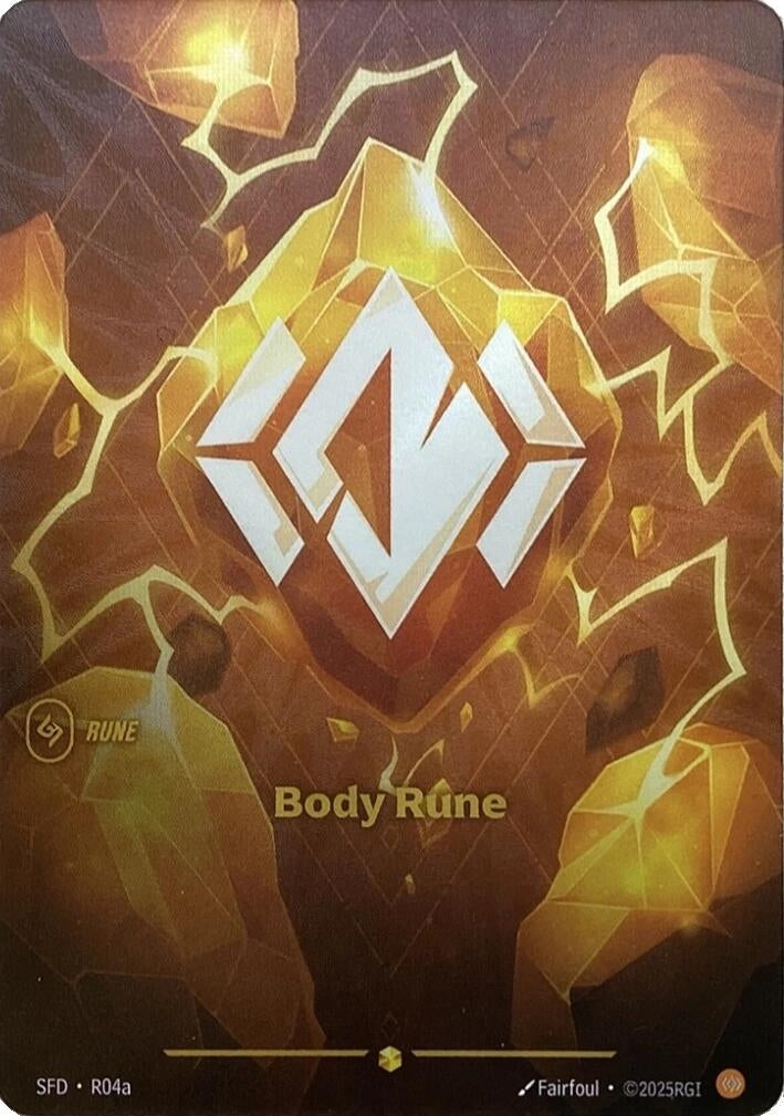 Image for Body Rune (R04a) (R04a) - Riftbound: League of Legends Trading Card Game