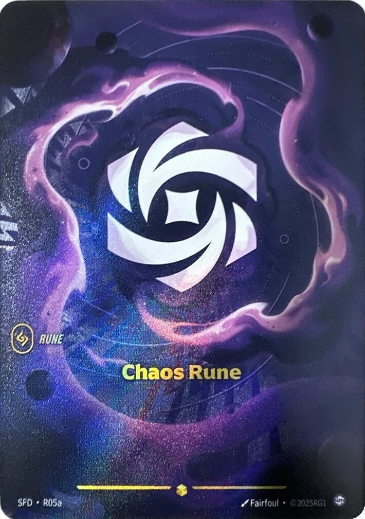 Image for Chaos Rune (R05a) (R05a) - Riftbound: League of Legends Trading Card Game