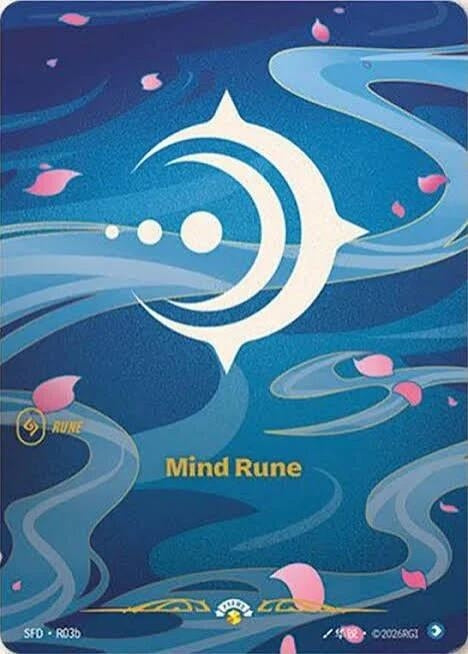 Image for Mind Rune (R03b) (R03b) - Riftbound: League of Legends Trading Card Game