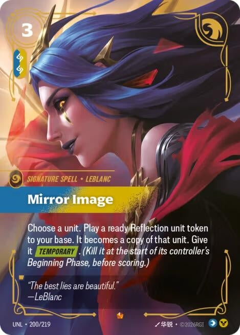 Image for Mirror Image (200/219) - Riftbound: League of Legends Trading Card Game