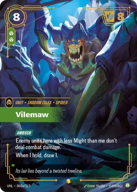 Image for Vilemaw (Alternate Art) (060a/219) - Riftbound: League of Legends Trading Card Game