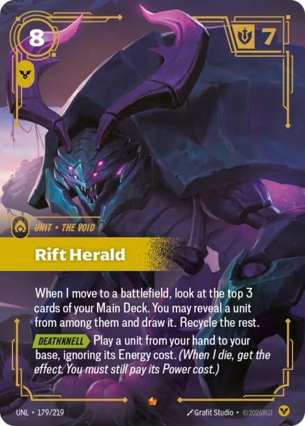 Image for Rift Herald (179/219) - Riftbound: League of Legends Trading Card Game