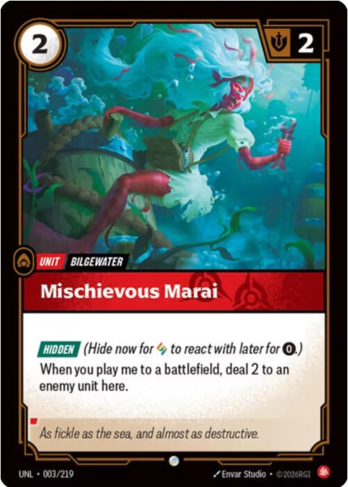 Image for Mischievous Marai (003/219) - Riftbound: League of Legends Trading Card Game