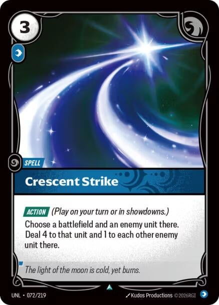 Image for Crescent Strike (072/219) - Riftbound: League of Legends Trading Card Game