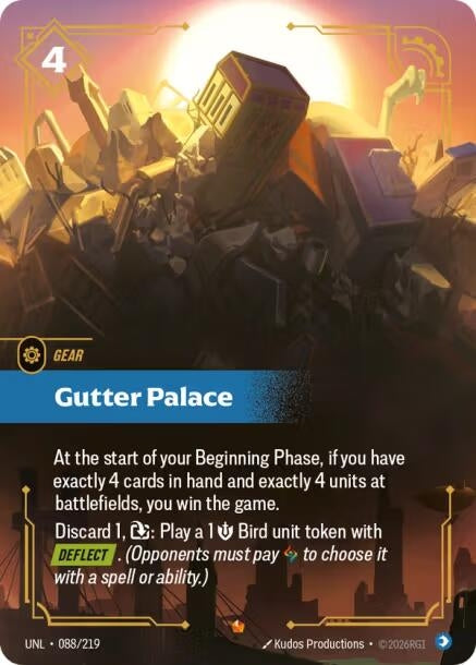 Image for Gutter Palace (088/219) - Riftbound: League of Legends Trading Card Game