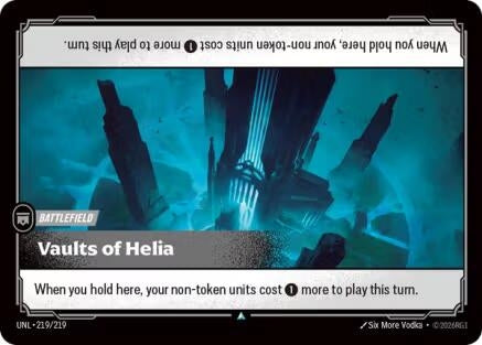 Image for Vaults of Helia (219/219) - Riftbound: League of Legends Trading Card Game