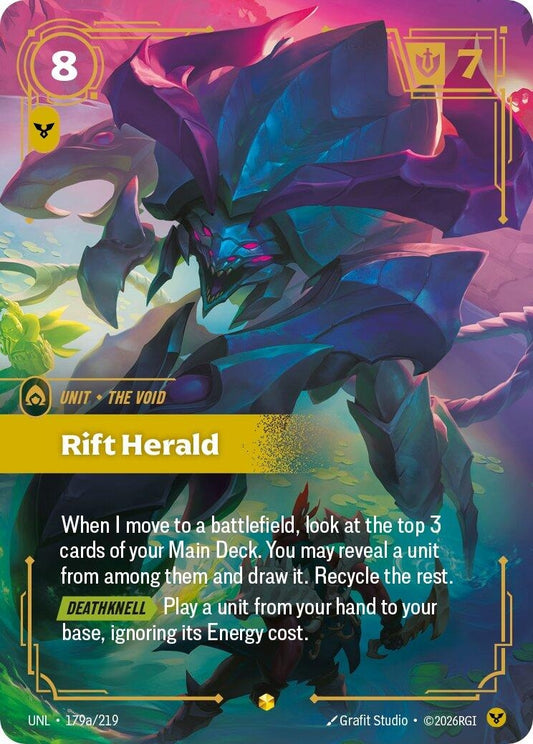 Image for Rift Herald (Alternate Art) (179a/219) - Riftbound: League of Legends Trading Card Game