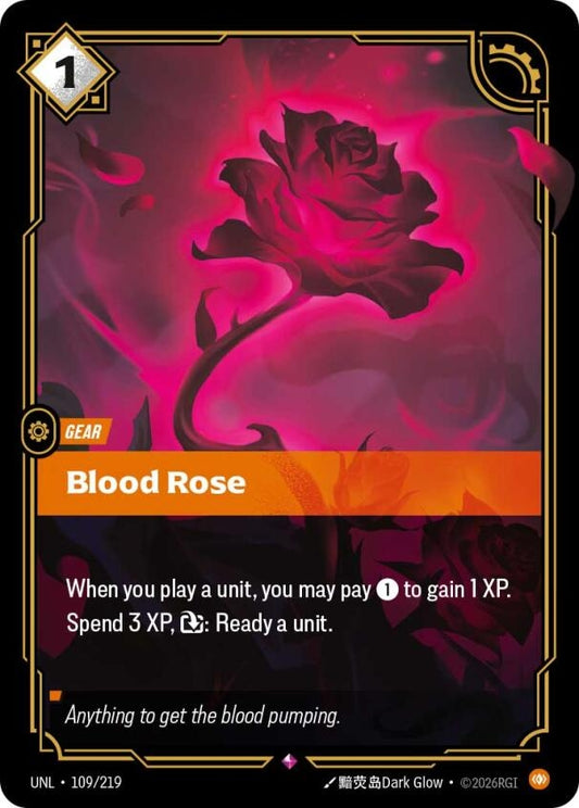 Image for Blood Rose (109/219) - Riftbound: League of Legends Trading Card Game