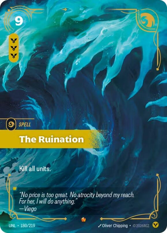 Image for The Ruination (180/219) - Riftbound: League of Legends Trading Card Game