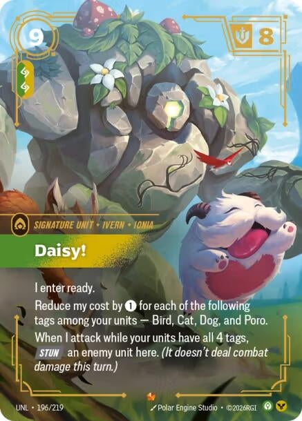 Image for Daisy! (196/219) - Riftbound: League of Legends Trading Card Game
