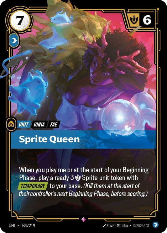 Image for Sprite Queen (084/219) - Riftbound: League of Legends Trading Card Game