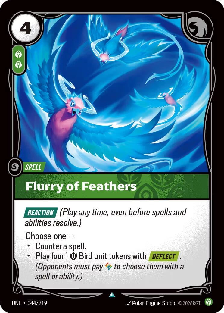 Image for Flurry of Feathers (044/219) - Riftbound: League of Legends Trading Card Game