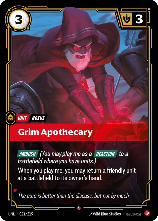 Image for Grim Apothecary (021/219) - Riftbound: League of Legends Trading Card Game