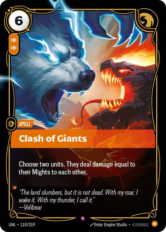 Image for Clash of Giants (110/219) - Riftbound: League of Legends Trading Card Game