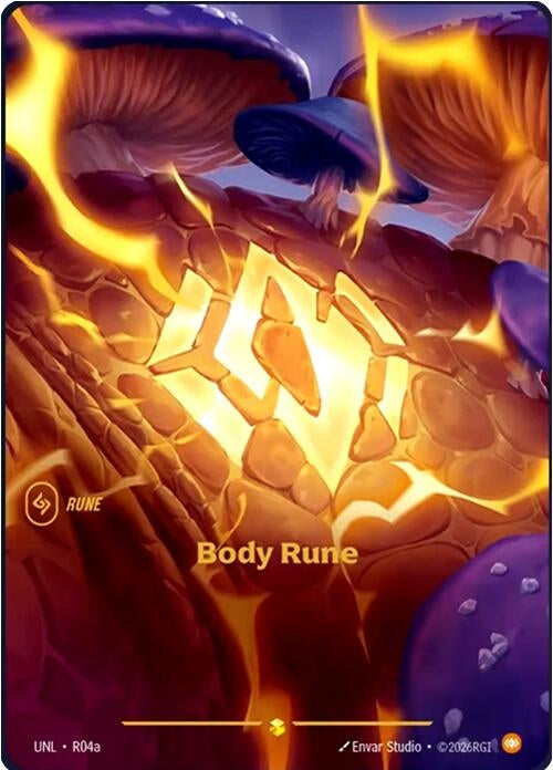 Image for Body Rune (R04a) (R04a) - Riftbound: League of Legends Trading Card Game