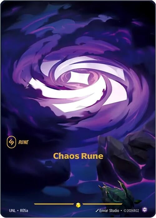 Image for Chaos Rune (R05a) (R05a) - Riftbound: League of Legends Trading Card Game