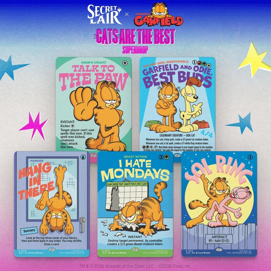 Image for Secret Lair Drop: Secret Lair x Garfield: Motivationally Challenged - Non-Foil Edition - Magic: The Gathering