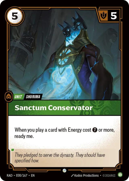 Image for Sanctum Conservator (030/167) (RAD) - Riftbound: League of Legends Trading Card Game