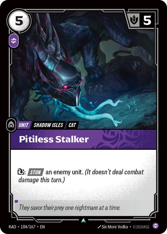 Image for Pitiless Stalker (104/167) (RAD) - Riftbound: League of Legends Trading Card Game
