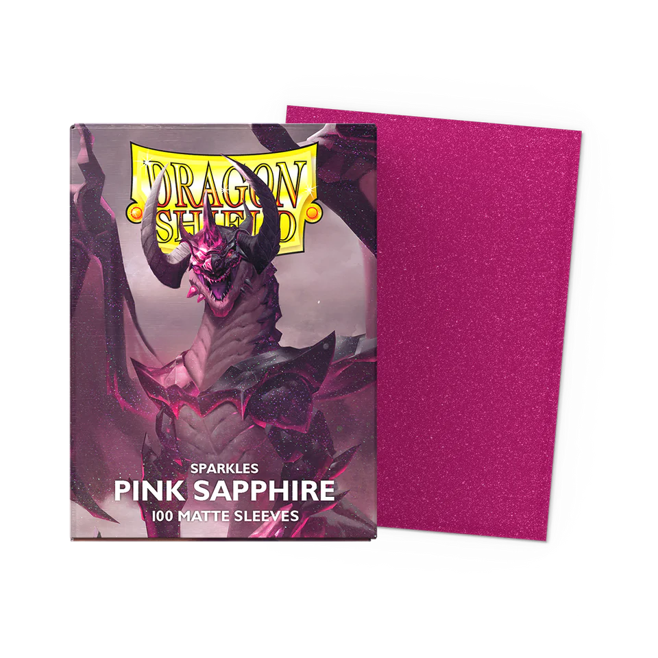 Pink Sapphire - Sparkles Matte Sleeves