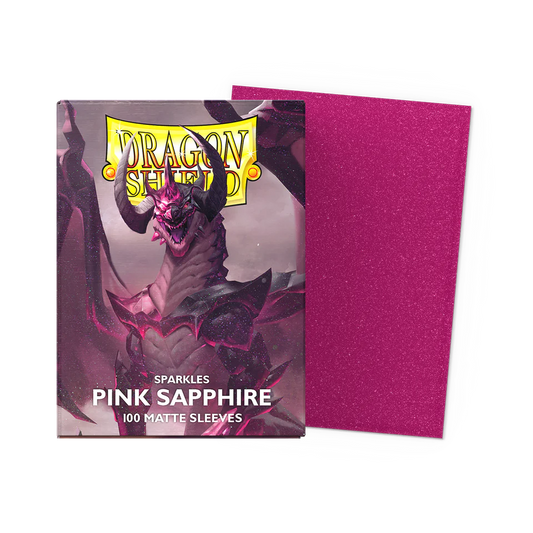 Pink Sapphire - Sparkles Matte Sleeves