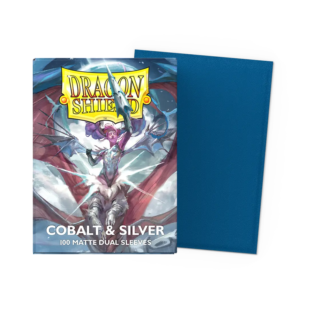 Cobalt & Silver - Matte Dual Sleeves