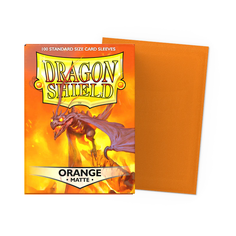 Dragon Shield Orange - Matte Sleeves