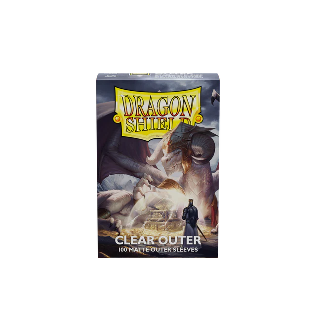 Dragon Shield Clear - Matte Outer Sleeves
