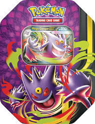 Pokémon TCG: Mega Moonlit Tin Mega Gengar & Mega Clefable