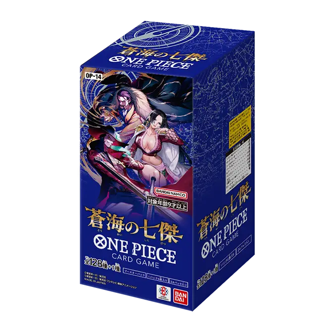 One Piece Card Game: The Azure Sea’s Seven [OP-14]