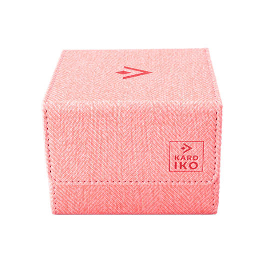 KARDIKO - Deck Box Premium 100+ - Coral Pink