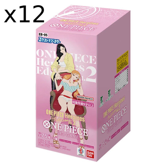 (PO)(CASE) One Piece Card Game: ONE PIECE HEROINES EDITION Vol 2 - [EB-05]