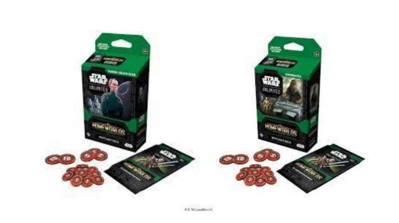 (Pre-order deposit) Star Wars: Unlimited - Homeworlds SPOTLIGHT DECKS Set